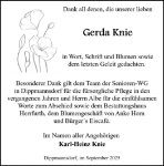 eine Anzeige