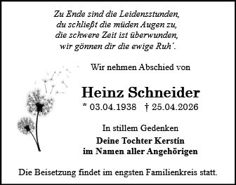 Profilbild von Heinz Schneider