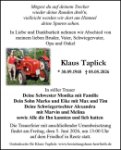 eine Anzeige