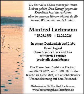 Profilbild von Manfred Lachmann