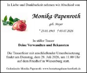 eine Anzeige