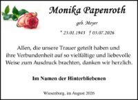 eine Anzeige