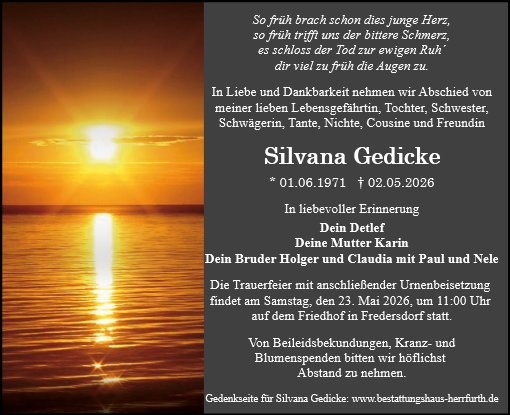 Profilbild von Silvana Gedicke