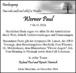 eine Anzeige